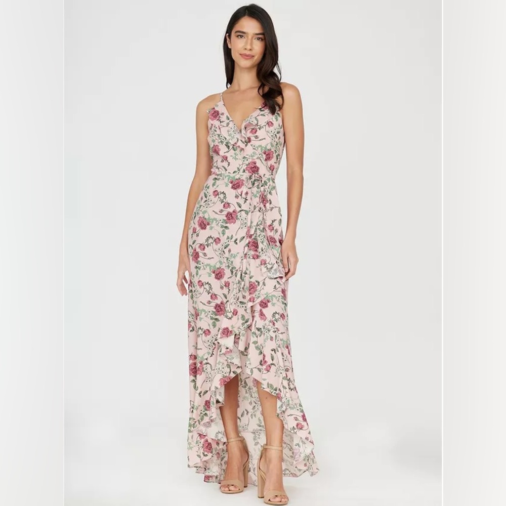 Yumi Kim Meadow Maxi Dress In Blush